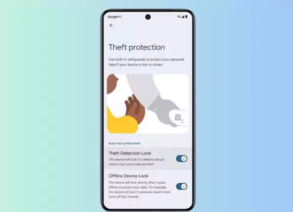 Android theft protection