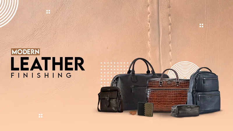 modern leather finishing