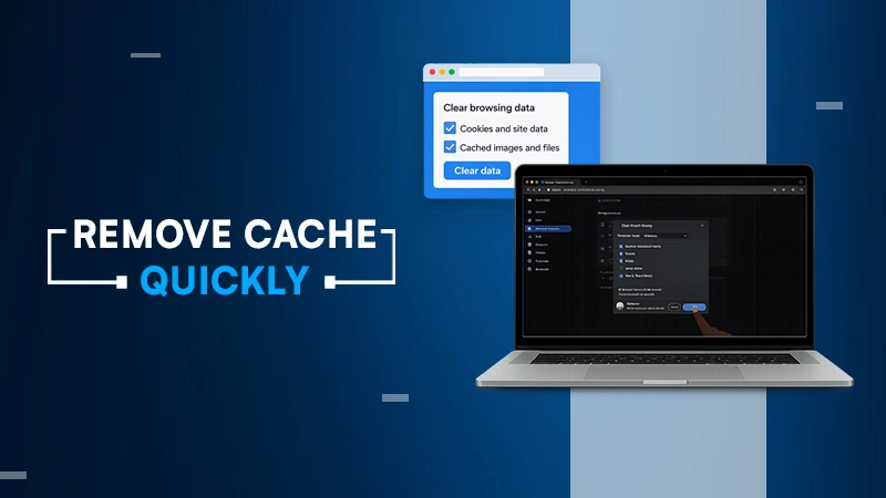 how to clear cache