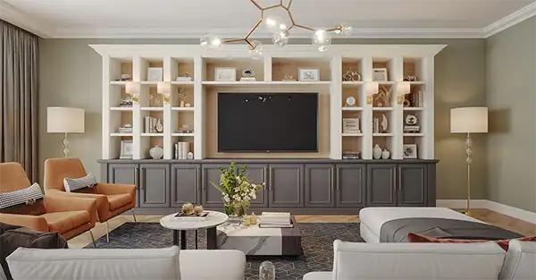 Clean and organized space