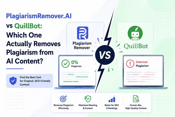  PlagiarismRemover.AI vs Quillbot
