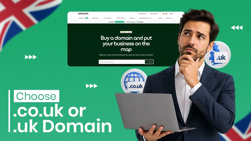 Choose .co.uk or .uk Domain
