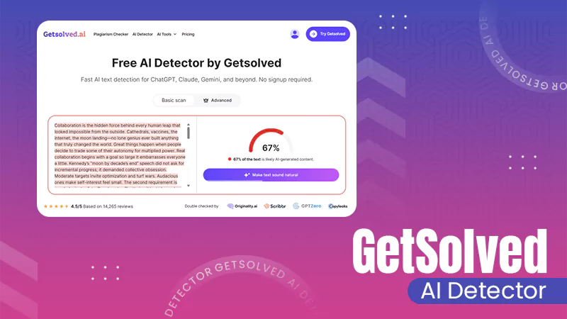 GetSolved AI Detector