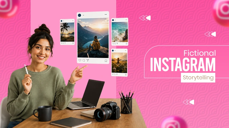 Fictional Instagram Storytelling
