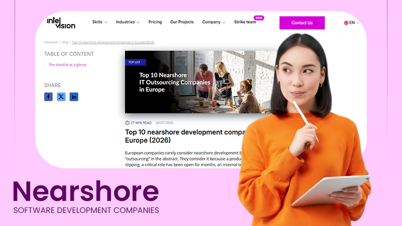 Nearshore Software Development Companies