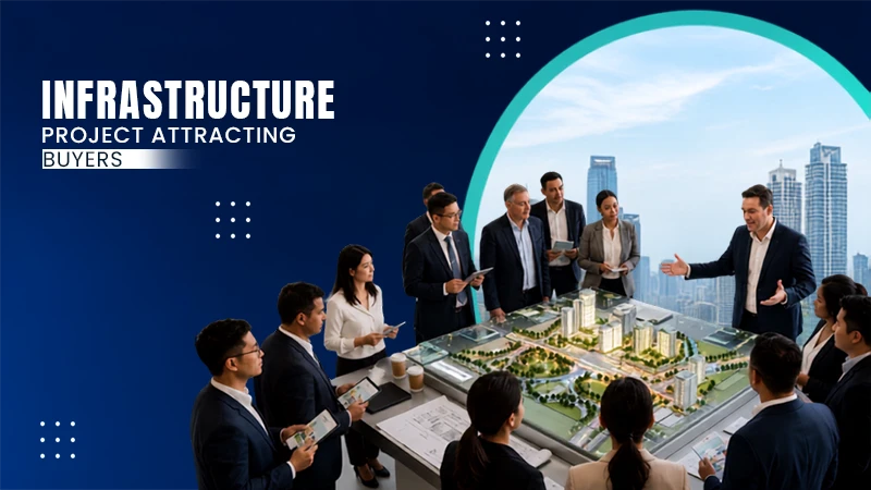 infrastructure project attracting potential buyers