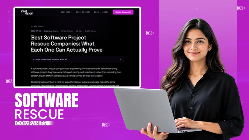 software project rescue companies diagnosis comparison