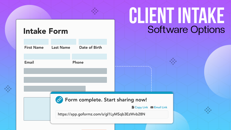 Client Intake Software Options