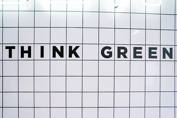 “Think Green” Wall Art