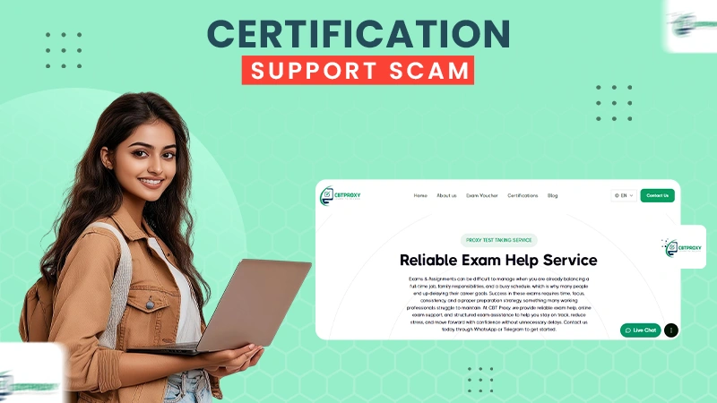 certication support scam
