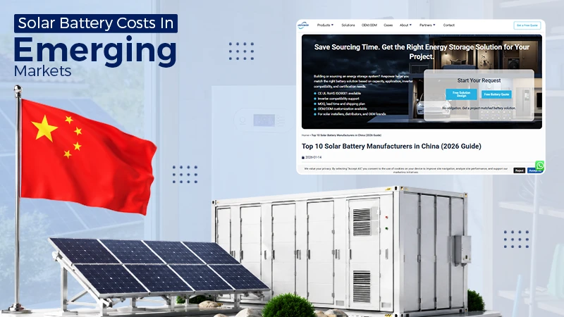 How Installers and Distributors Should Evaluate Solar Battery Cost in Emerging Markets