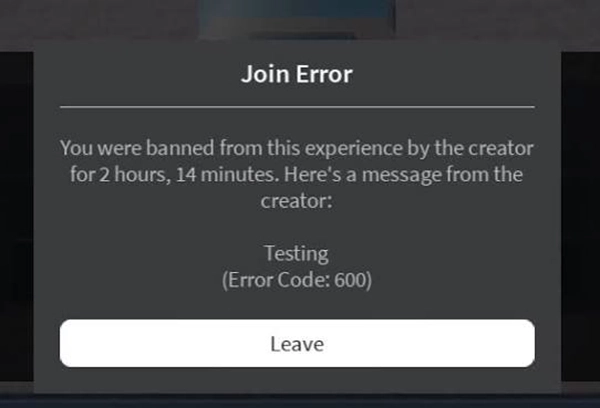 Image showing Roblox itself looking at his banned Roblox account on a computer screen.