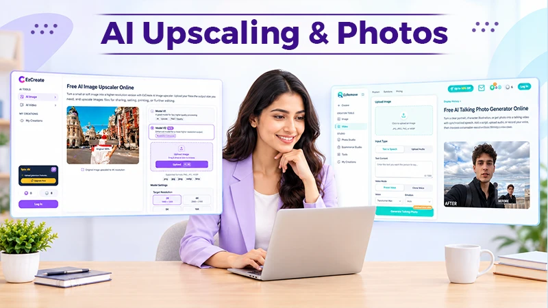 Boost Visuals with AI Upscaling and Talking Photos