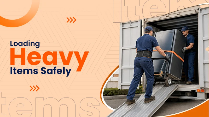 How to Load Heavy Items Safely Into a Portable Storage Container